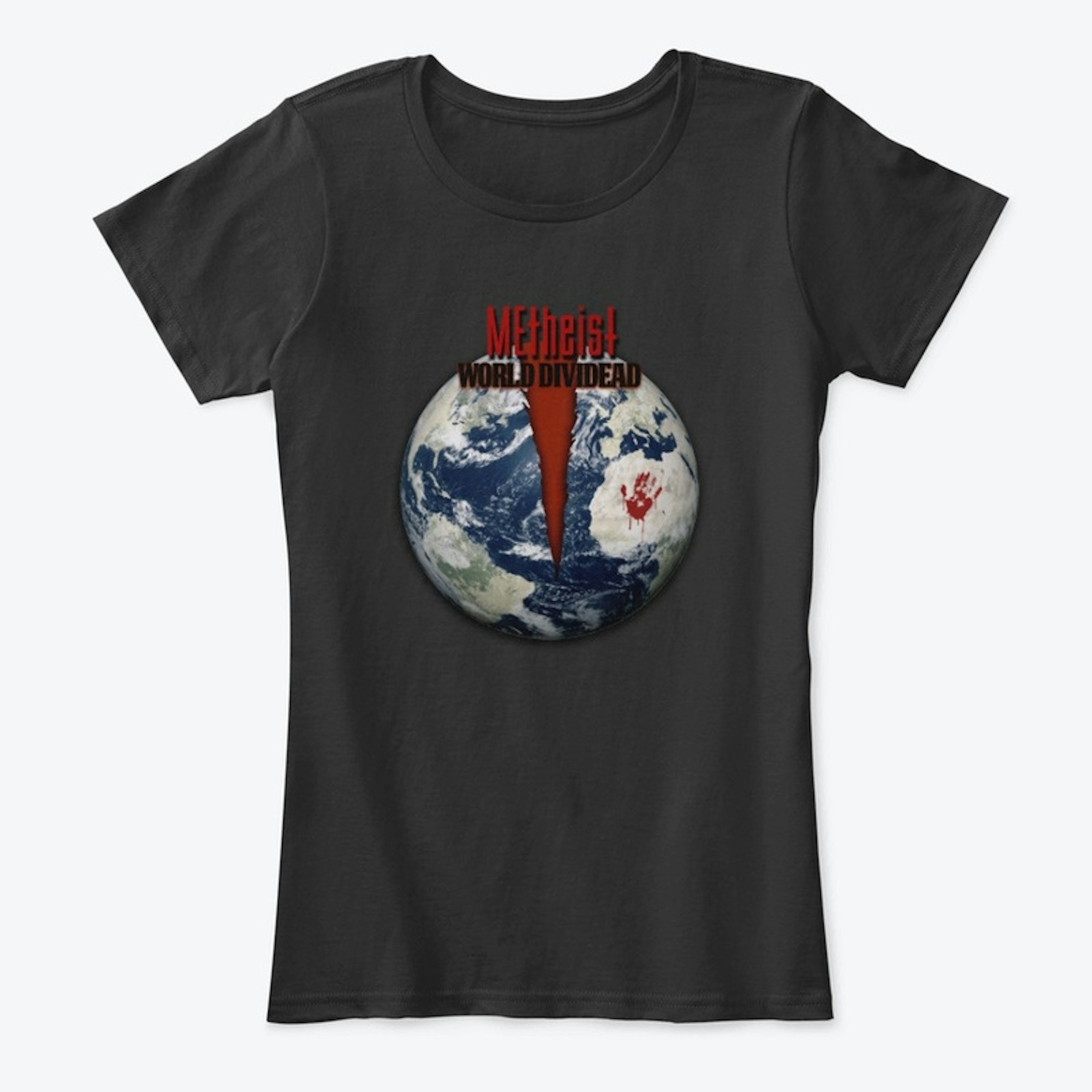 MEtheist - World DiviDead Ladies T-Shirt